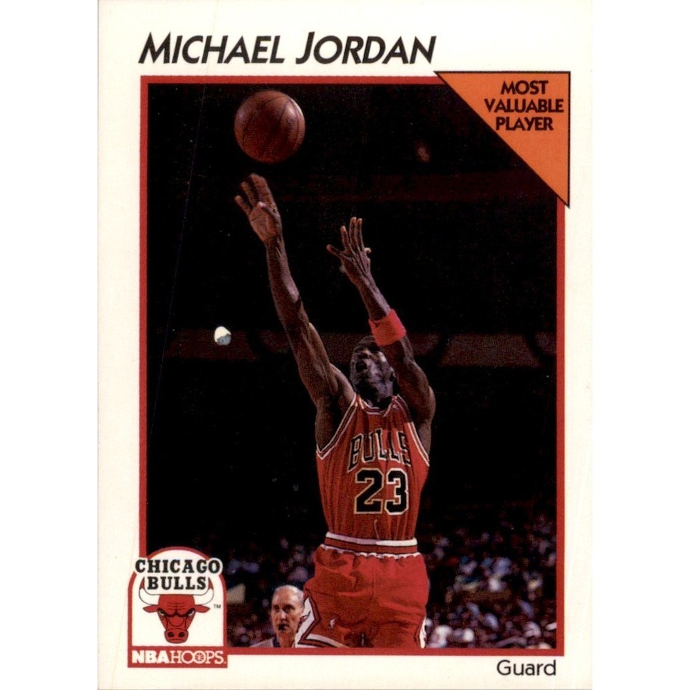 1991 Hoops McDonald's #5 Michael Jordan Chicago Bulls